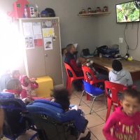 Watching movies